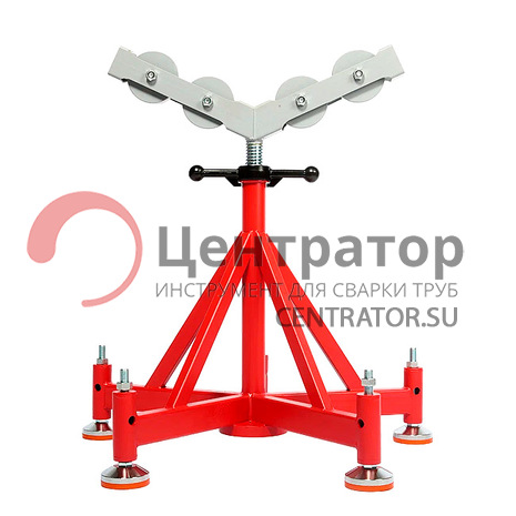 Роликовая опора V-образная 2300 (высота 610-920 мм)