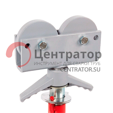 Роликовая опора для труб (высота 610-1070 мм)