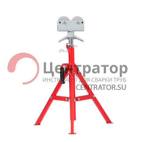 Роликова опора для труб (высота 810-1420 мм)